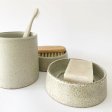 Ceramic soap dish - Grey