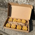 Beeswax tea lights - refill - 8 pcs
