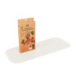 Bath mat in natural rubber - White