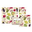 Beeswrap starter set - Vegetables - S/M/L - 3 pcs