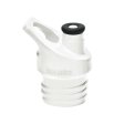 Sports lid for Klean Kanteen drinking bottle - White