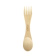 Spork in bamboo - spoon and fork in one