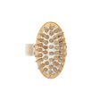 Massage brush for the scalp - beech wood