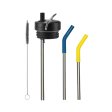 TKWide Twist Cap straw kit - Black