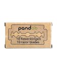 Razor blades in stainless steel - 10 pcs