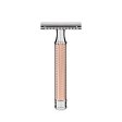 Mhle R89 DE safety razor - Closed Comb - Rosegold