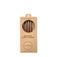 Stainless steel straws - Short - incl. brush - Rose Gold