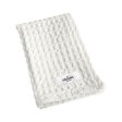 Wash cloth in organic cotton - Big Waffle - White