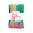Washcloths #90 - Odds & Ends - Wild Weave - 2 pcs
