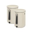 Bokashi compost bin set - Organko 2 - Cream white