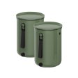 Bokashi compost bin set - Organko 2 - Olive