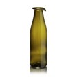 Upcycled glass carafe N�2 - Olive Green