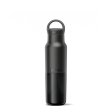 Insulated water bottle with arch loop cap - 355 ml - Black