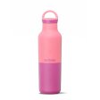 Insulated water bottle with arch loop cap - 592 ml - Pink