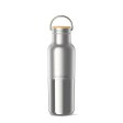 Insulated Water Bottle with Bamboo Cap - 473 ml - Reflect