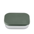 Bento Steel Lunchbox - 3 Compartments - Tropical Green