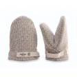 Mini oven mitts in organic cotton - Clay Stone