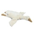 Organic Heat Pillow Cuddly Animal - Large Goose - White